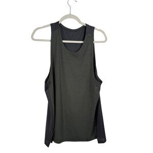 Lululemon License to Train Tank Top Grey Muscle Gym Workout Mens Size Small?